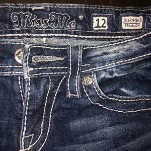 Miss Me blue jean, Bermuda shorts